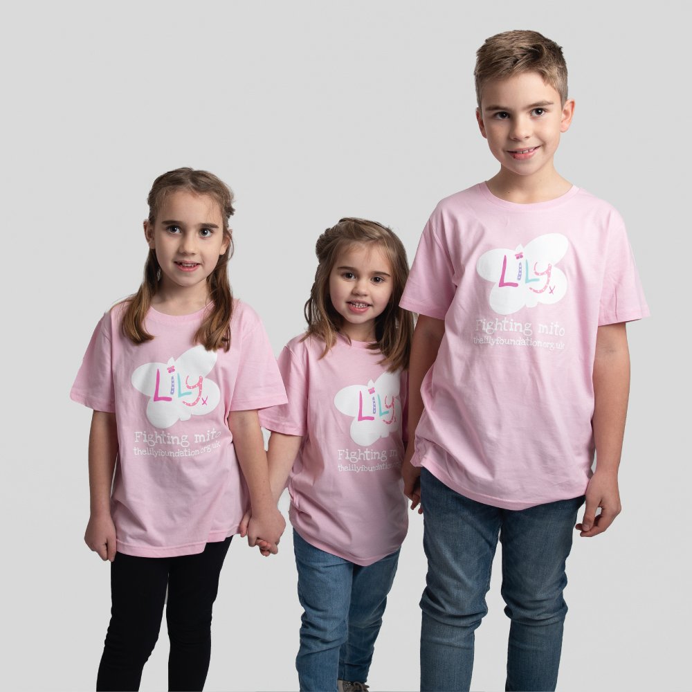 Pink t shirt kids hotsell